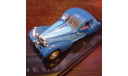 Bugatti 57 SC Corsica 1938 от Luxcar 010 в 1:43 закрыто заднее колесо, литые диски, масштабная модель, scale43