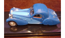 Bugatti 57 SC Corsica 1938 от Luxcar 010 в 1:43 закрыто заднее колесо, литые диски, масштабная модель, scale43