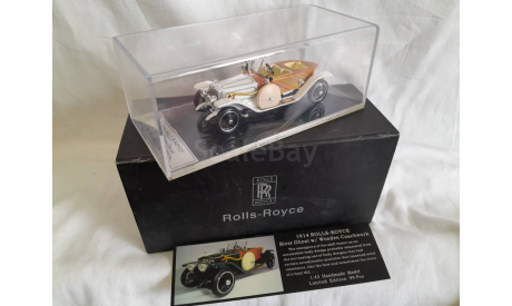 Rolls-Royce Silver Ghost Maharadgah Cashmiere 1914 в 1/43 от ATC, масштабная модель, scale43