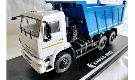 Камаз самосвал 6522 от ssm 1252 в 1:43 масштабе, масштабная модель, Start Scale Models (SSM), scale43