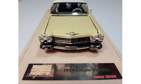 CADILLAC Coupe Deville (1959) stamp models (glm), масштабная модель, scale43