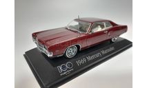 Mercury Marauder X-100 Hardtop coupe 1969 dark red от Minichamps в 1/43, масштабная модель, scale43