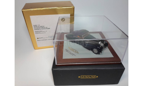 Bugatti T57 Voll and Ruhrbeck Cabrio Luxcar 012B, масштабная модель, scale43