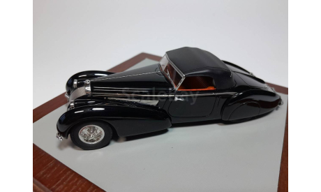 Bugatti T57 Voll and Ruhrbeck Cabrio Luxcar 012B, масштабная модель, scale43