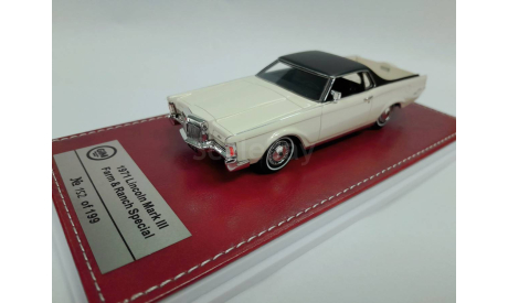 LINCOLN Mark III (1972)от GIM (подразделение Matrix) 1:43, масштабная модель, GIM (Matrix), scale43