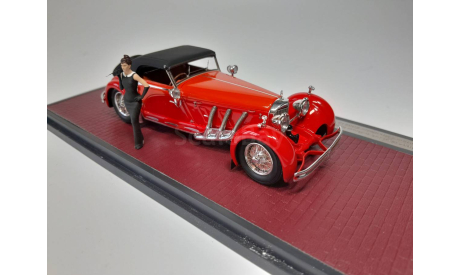 MERCEDES-BENZ 680S Armbruster Roadster  1932 от Matrix 143, масштабная модель, 1:43, 1/43