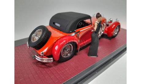 MERCEDES-BENZ 680S Armbruster Roadster  1932 от Matrix 143, масштабная модель, 1:43, 1/43