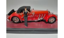 MERCEDES-BENZ 680S Armbruster Roadster  1932 от Matrix 143, масштабная модель, 1:43, 1/43