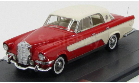 Mercedes-Benz Ghia 300C Berlina (короля Саудовской Аравии) 1956 Red/White Matrix, масштабная модель, 1:43, 1/43