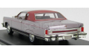 Lincoln Continental Coupe 1976 от GLM 101601 в 1:43 Rose Metallic, масштабная модель, scale43