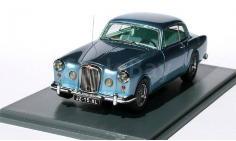 Alvis TD21 Saloon (1960) Metallic Blue NEO43415, масштабная модель, Neo Scale Models, scale43