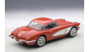 Chevrolet Corvette 1958 в 1:18 от Autoart 71148 без сертификата, масштабная модель, 1/18