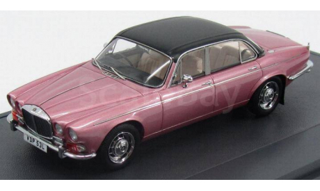 Daimler Double Six Vanden Plas Series I 1973 Pink/Black Matrix, масштабная модель, scale43