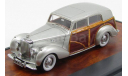 BENTLEY MKVI Countryman Harold Radford (1950), silver / wood, масштабная модель, Matrix, scale43