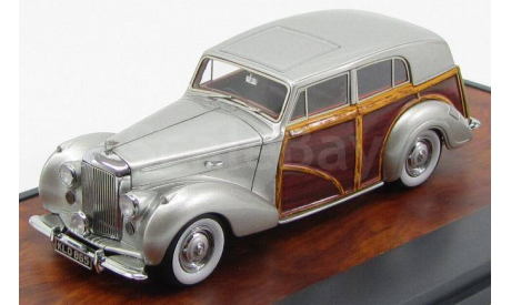 BENTLEY MKVI Countryman Harold Radford (1950), silver / wood, масштабная модель, Matrix, scale43