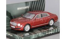 BENTLEY Mulsanne (2010) 1:43 Minichamps, масштабная модель, scale43