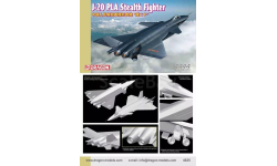 J-20 PLA Stealth Fighter в 1:144 от Dragon