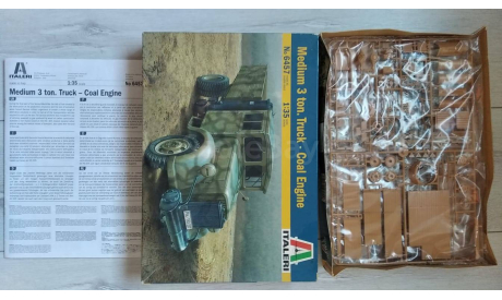 Opel blitz Опель блитц с угольным двигателем 1/35 italeri 6457, масштабные модели бронетехники, scale35