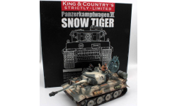 модель танка Tiger I ’Snow Tiger’ в 1:30 от King & Country