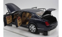 Bentley Fliyng Spur (2005), blue metallic, Minichamps 1:18, масштабная модель, scale18