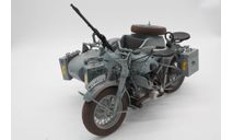 Мотоцикл 1:9 BMW R75 от Italeri, масштабная модель мотоцикла, scale8