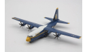 Lockheed C-130J Hercules Gemini Jets 1:200 G2USM921 пилотажной группы ’Голубые ангелы’ Blue Angels, масштабные модели авиации, scale160