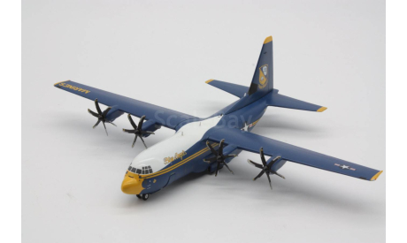 Lockheed C-130J Hercules Gemini Jets 1:200 G2USM921 пилотажной группы ’Голубые ангелы’ Blue Angels, масштабные модели авиации, scale160