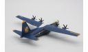 Lockheed C-130J Hercules Gemini Jets 1:200 G2USM921 пилотажной группы ’Голубые ангелы’ Blue Angels, масштабные модели авиации, scale160