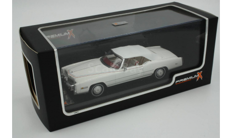 Cadillac Eldorado (1976) bicentennial edition closed convertible white, масштабная модель, Premium X, 1:43, 1/43