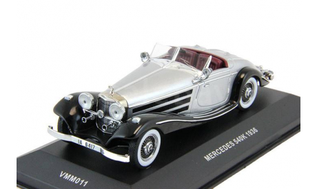 Mercedes-Benz 540K IXO museum VVM 011, масштабная модель, IXO Road (серии MOC, CLC), scale43