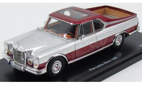 MERCEDES-BENZ 600 Pick-Up El W100 (1965) Schuco pro 08909, масштабная модель, scale43