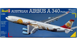 AIRBUS A-340 Wiener Philharmoniker (Венская филармония) в 1:144 масштабе от Revell (артикул 04209)