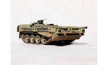 собранная и окрашенная модель танка Strv 103 S (Trumpeter), масштабные модели бронетехники, 1:35, 1/35