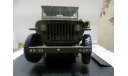 Джип Виллис WW II, масштабная модель, 1:18, 1/18, Welly, Willys