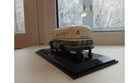 ПАЗ 661, фургон для перевозки одежды 1956, масштабная модель, DiP Models, 1:43, 1/43