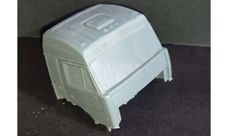 камаз-5460/6460 кабина макси - необработанная 1:43, сборная модель автомобиля, SSSR (PaShiNa model), scale43