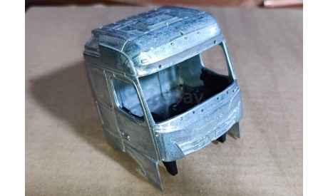 Кабина камаз к5 (камаз-54901) со спальником 1/43, запчасти для масштабных моделей, AVD Models, scale43