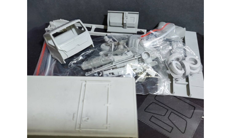 Газ Валдай Next - комплект для сборки 1/43, запчасти для масштабных моделей, 1:43