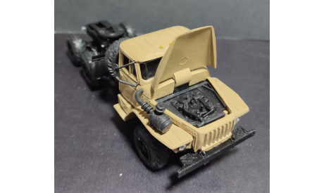 урал-44202 седельный тягач - бежевый 1/43, масштабная модель, Элекон, scale43, УралАЗ