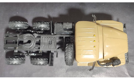 урал-44202 седельный тягач - бежевый 1/43, масштабная модель, Элекон, scale43, УралАЗ