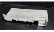уст-3255 вахтвока - днище - необработанное( брак) 1:43, сборная модель автомобиля, SSSR (PaShiNa model), scale43, Уралспецтранс