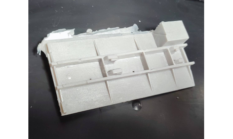 уст-3255 вахтвока - днище - необработанное( брак) 1:43, сборная модель автомобиля, SSSR (PaShiNa model), scale43, Уралспецтранс