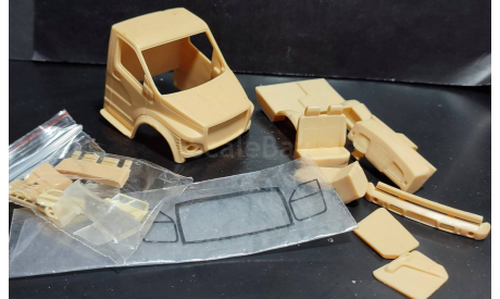 газон next- комплект кабины 1:43, сборная модель автомобиля, Мастерская КИТ, scale43