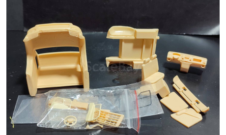 газон next- комплект кабины 1:43, сборная модель автомобиля, Мастерская КИТ, scale43