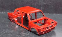 Ваз-2105/2107 - кузов - красный 1/43, масштабная модель, Агат/Моссар/Тантал, scale43