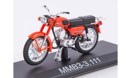 ММВЗ-3.111 красный №54- с журналом 1/24, масштабная модель, MODIMIO, scale24