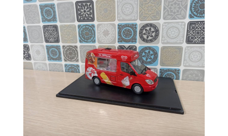 Mercedes Sprinter Van Walls Ice Cream 1:43, масштабная модель, Oxford, scale43, Mercedes-Benz