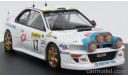 SUBARU  IMPREZA WRC (NIGHT VERSION) #17 RALLY MONTE CARLO 1999, масштабная модель, Trofeu, 1:43, 1/43