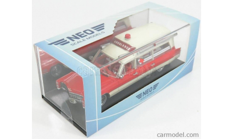 CADILLAC  S&S HIGH TOP AMBULANCE, масштабная модель, Neo Scale Models, scale43