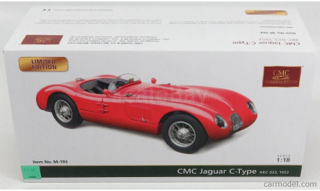 JAGUAR  C-TYPE SPIDER, масштабная модель, CMC, 1:18, 1/18